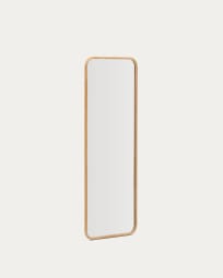 Milsa teak wood mirror 54 x 154cm FSC 100%