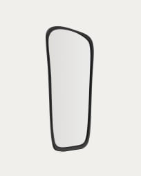 Alura black teak wood mirror 94.5 x 192cm FSC 100%