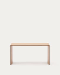 Tavolino salotto Litto impiallacciatura in rovere con finitura tono naturale 90 x 45 cm