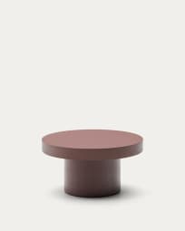 Aiguablava terracotta cement coffee table Ø90cm