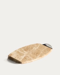 Adoma serving board in marble and metal