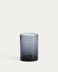 Obila cup made of blue recycled glass