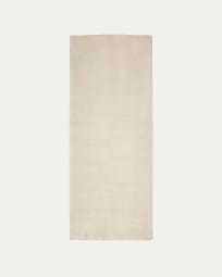 Empuries beige runner rug 80 x 200cm