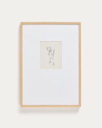 Lirena picture with botanical illustration 50 x 70cm