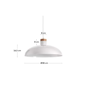 Gotram pendant lamp white - sizes