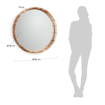 Polke mirror Ø 85 cm - sizes