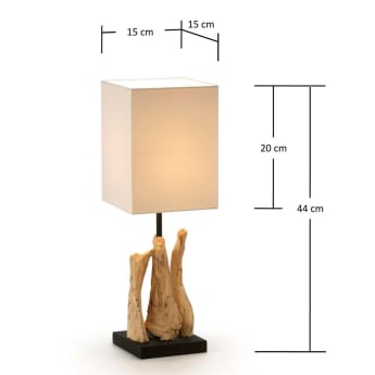 Butler table lamp - sizes