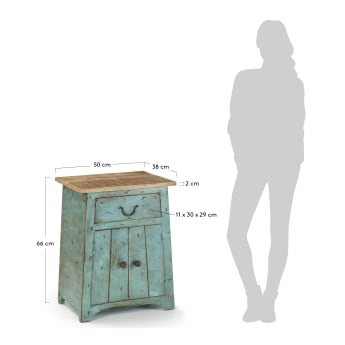 Agua bedside table - sizes