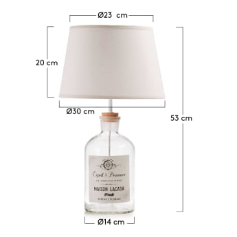 Dakun table lamp - sizes