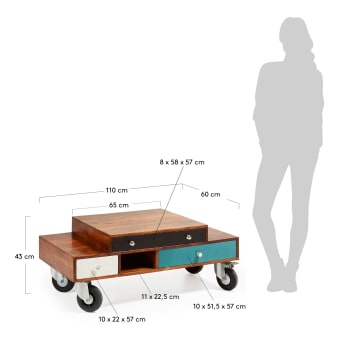 Conrad coffee table - sizes