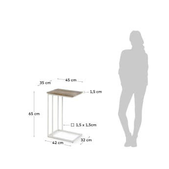 Stolik pomocniczy Shades 45 x 35 cm - rozmiary