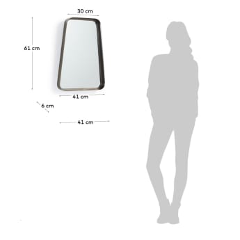 Specchio Ronan  41 x 61 cm - dimensioni