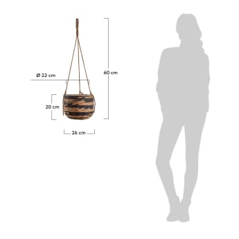 Henrich hanging pot Ø 26 cm - sizes
