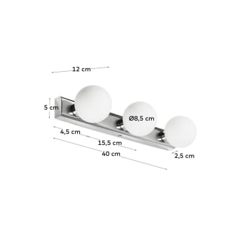 Rode wall lamp - sizes
