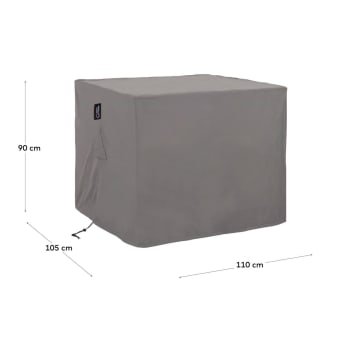 Iria protective cover for outdoor chairs and armchairs max. 110 x 105 cm - sizes