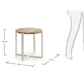 Table d'appoint Mawenzi - dimensions
