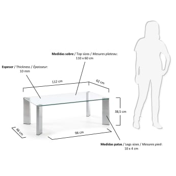 Table basse Spot - dimensions