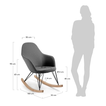 Teresa rocking chair - sizes
