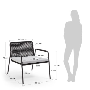 Sigrid armchair - sizes