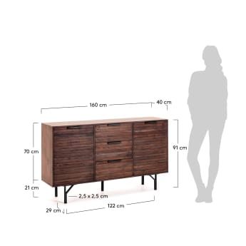 Atalia sideboard 160 x 91 cm - sizes