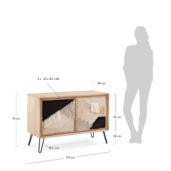 Kenelly sideboard 45 x 75 cm - sizes