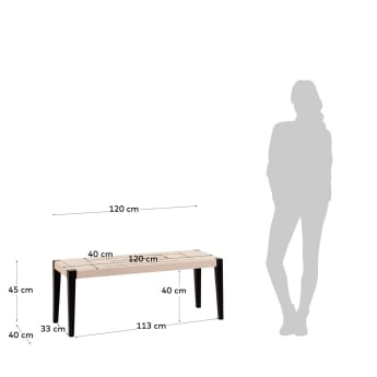 Shami 120 cm bench - sizes