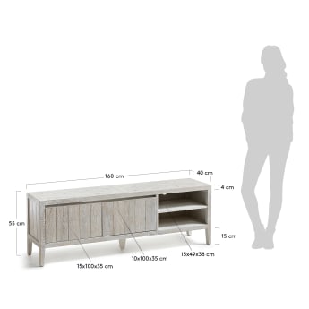 Words TV stand 160 x 55 cm - sizes