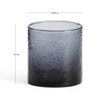 Obila cup made of blue recycled glass - sizes