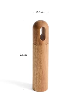 Blera salt and pepper mill in acacia wood 22.9cm FSC 100% - sizes