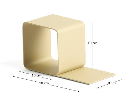 Mistra Beige iron bookend - sizes