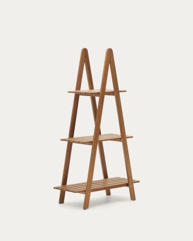 Ράφια εξωτερικού χώρου Victora, μασίφ ξύλο ακακίας 80x140εκ FSC 100%