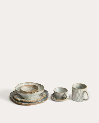 Alenia mug in grey ceramic