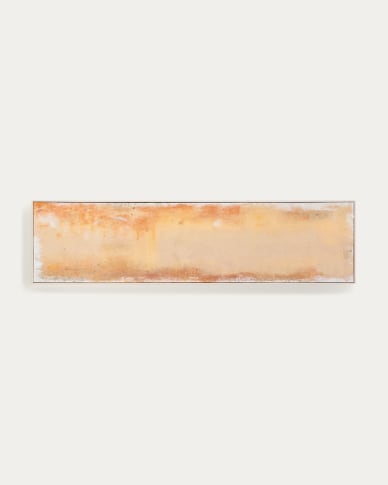 Selnar yellow abstract picture 182 x 47cm