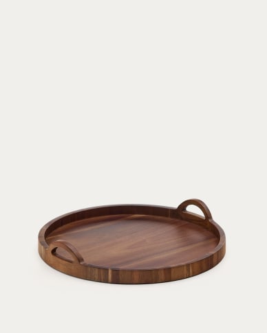 Δίσκος Zoa από ξύλο ακακίας FSC 100% Ø50 cm