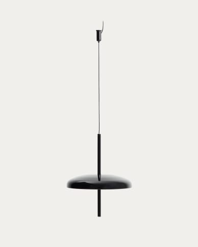 Porte black aluminium portable ceiling lamp Ø 16 cm