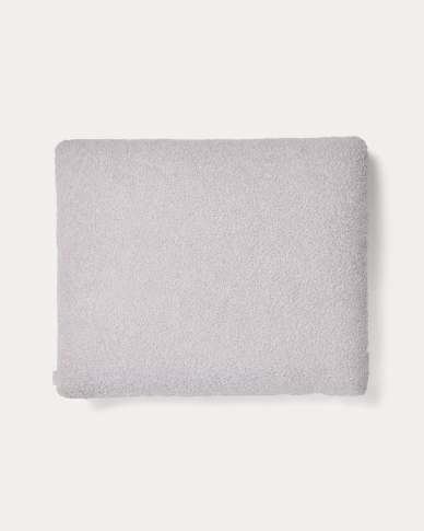 Μαξιλάρι Martina σε γκρι μαλλί προβάτου 60 x 52 εκ.