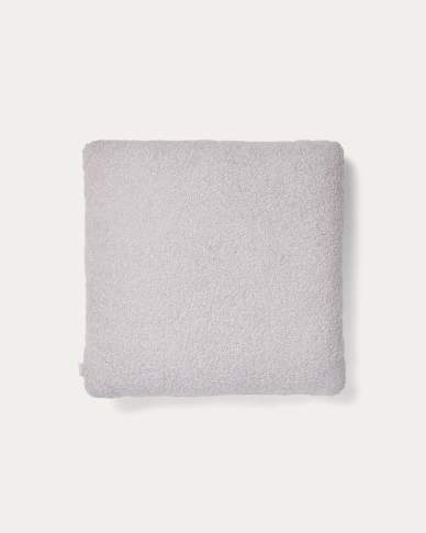 Martina grey bouclé cushion 52 x 52 cm