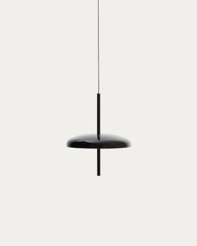 Porte black aluminium portable ceiling lamp Ø 16 cm