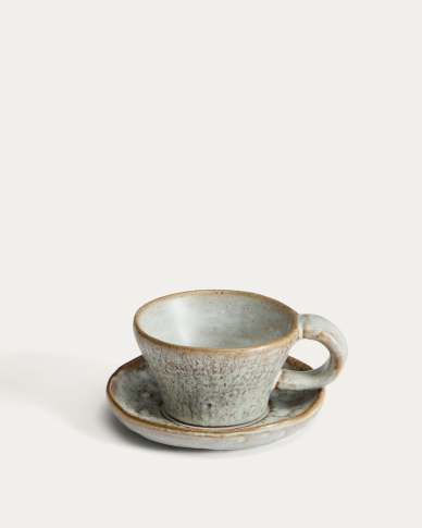 Alenia brown ceramic mug