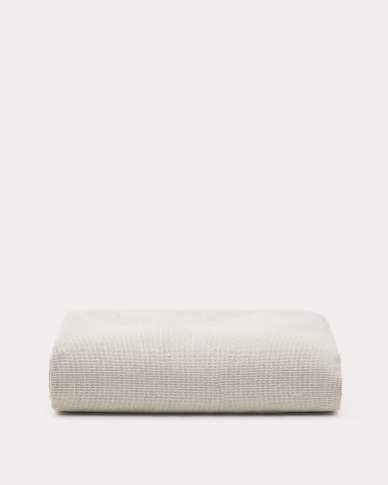 Κάλυμμα κρεβατιού Blok για στρώμα 160 x 200 εκ. μπεζ