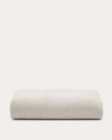 Κάλυμμα κρεβατιού Blok για στρώμα 180 x 200 εκ. μπεζ