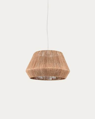 Crismilda 100% jute light shade with natural finish Ø 50 cm
