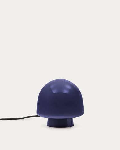 Reig blue glass table lamp