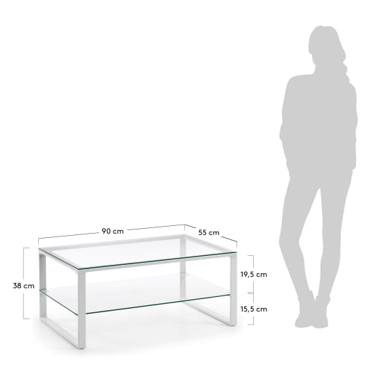 Sivan coffee table 55 x 90 cm - sizes