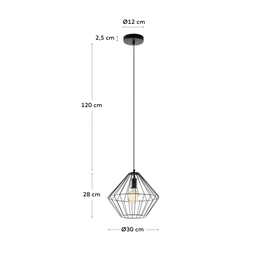 Cabana pendant lamp - sizes