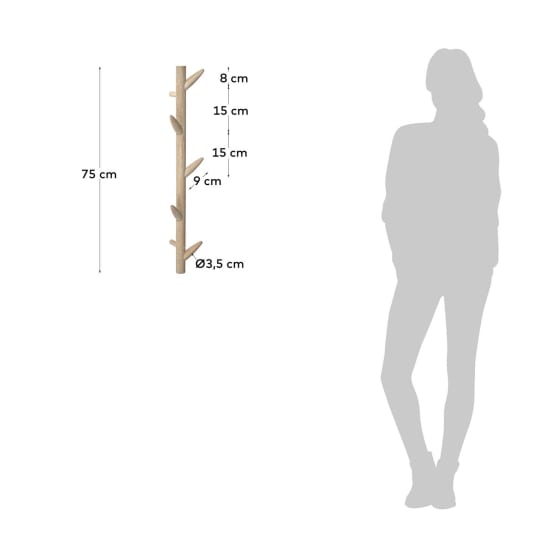 Καλόγερος Natane - μεγέθη