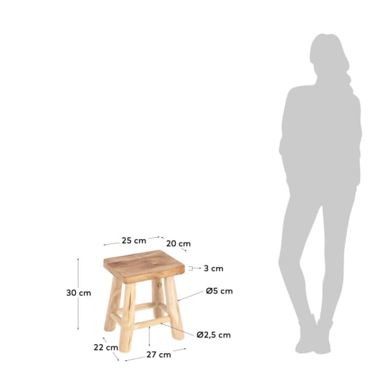 Repose-pieds Yumbi - dimensions