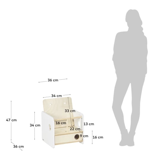 Nuun evolutive chair - sizes