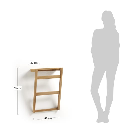 Επιτοίχια βάση για πετσέτες Kuveni 40 x 63 εκ - μεγέθη