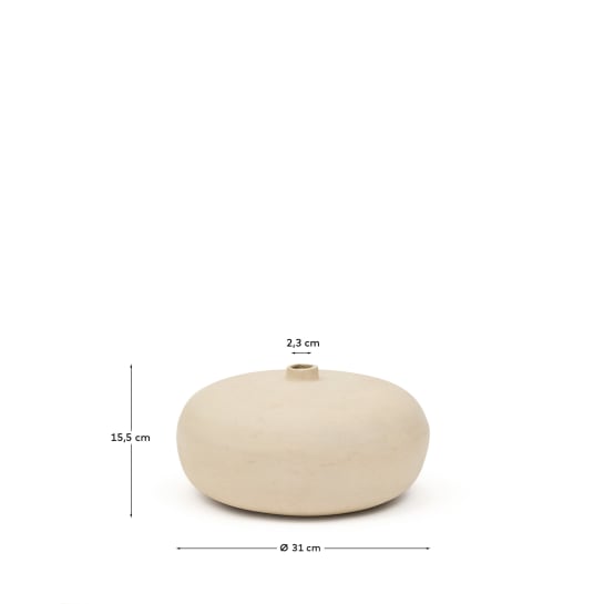 Nivala papier-mâché vase 15.5cm - sizes